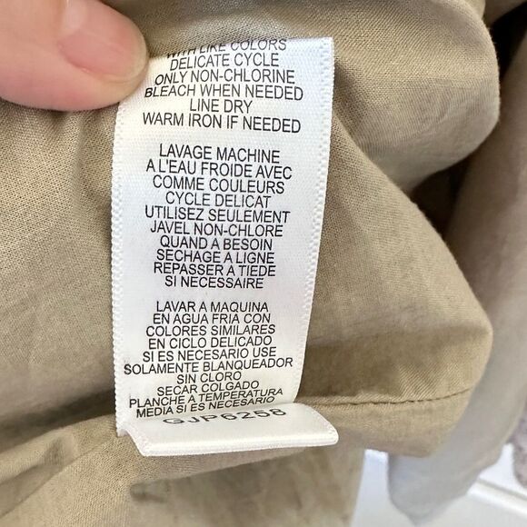 Women’s BCBG Neutral Tan Boho Summer Midi Dress M - Picture 10 of 14